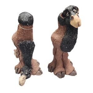 Frumps Whimsical Camel Figurines Hand Painted Designed by Douglas. Vintage 1991